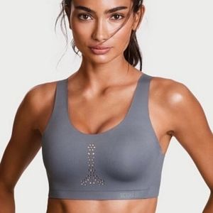 Victoria's Secret Sport Angel Max Gray Sports Bra